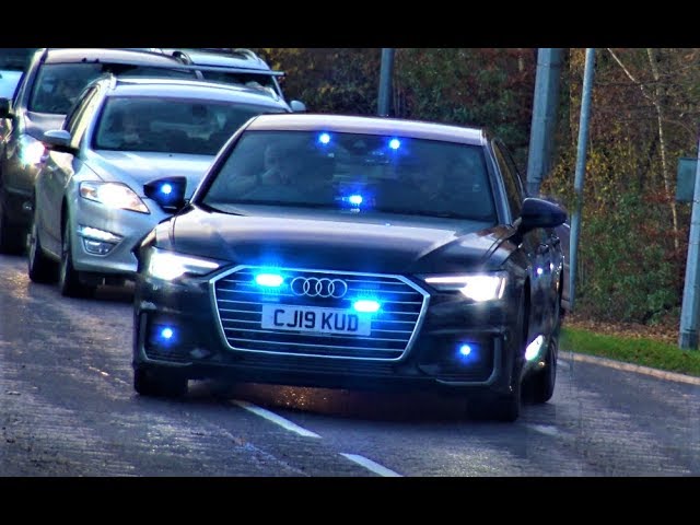 COOLEST UNMARKED POLICE CAR EVER!? - BRAND NEW Audi A6 Responding!