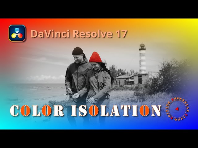 Color Track and Isolation In DaVinci Resolve