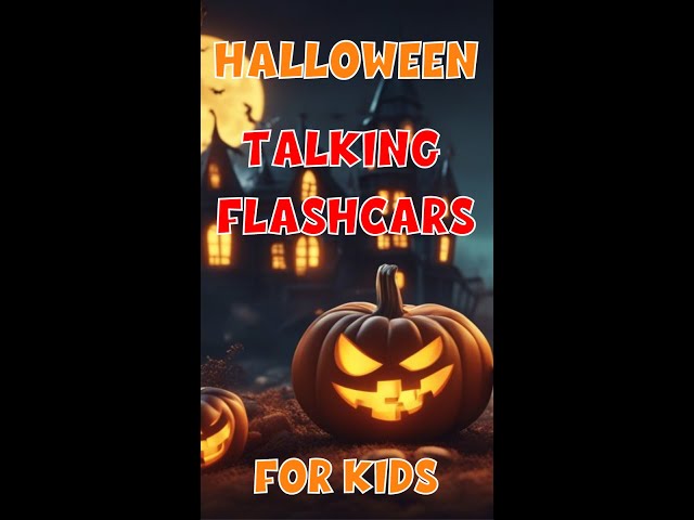 Halloween Vocabulary | Talking Flashcards For Kids