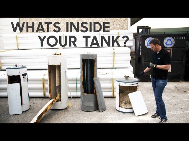 Four Water Heater Tanks Cut Open - Lessons to Learn