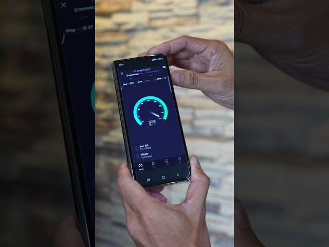 Testing 5G Menggunakan Samsung Galaxy Z Fold4