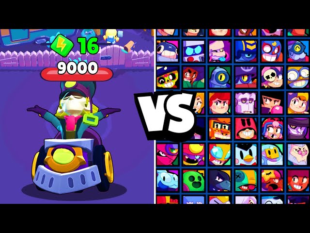CHUCK vs ALL BRAWLERS! WHO WILL SURVIVE IN THE SMALL ARENA? | With SUPER, STAR, GADGET!
