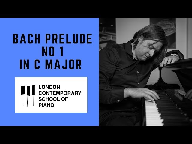 Bach Prelude No 1 In C Major (EASY PIANO TUTORIAL FOR BEGINNERS)
