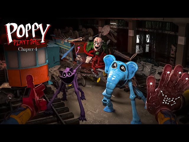 Poppy Playtime: Chapter 4 - ALL NEW BOSSES + SECRET ENDING (Gameplay #46)
