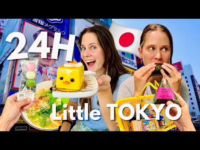 24H NUR JAPANISCH🇯🇵 essen😳in DÜSSELDORF (little TOKYO)😮‍💨😱