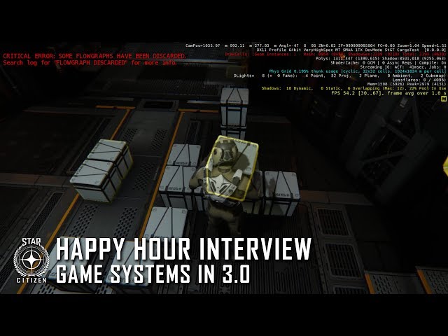 Star Citizen: Happy Hour Interview - Game Systems in 3.0