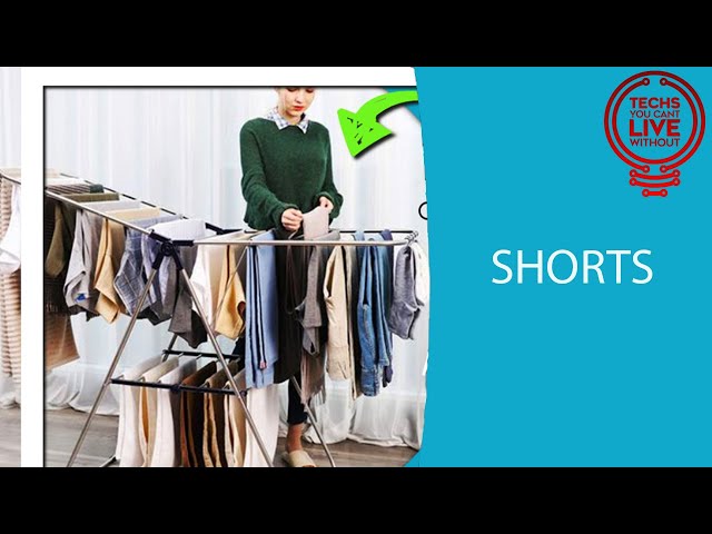 ✅ Best Clothes Drying Rack: Songmics #Shorts