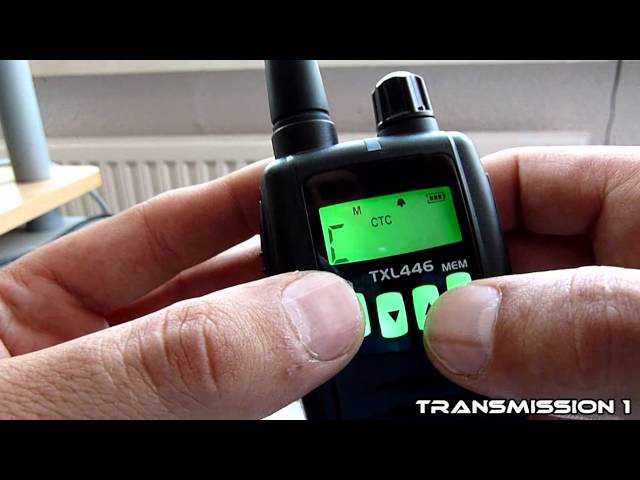 TTi TXL-446 PMR Radio Review (HD)