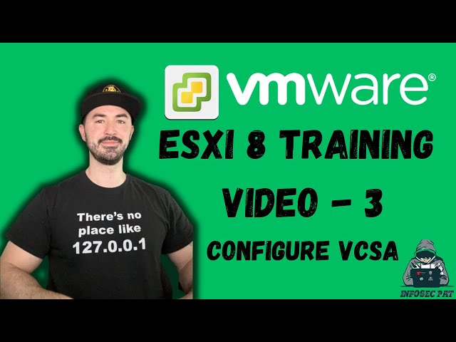 How to Deploy and Configure VMWare VCSA 8 Step by Step - VCP8-DCV 2023 - 2024 | Video 3