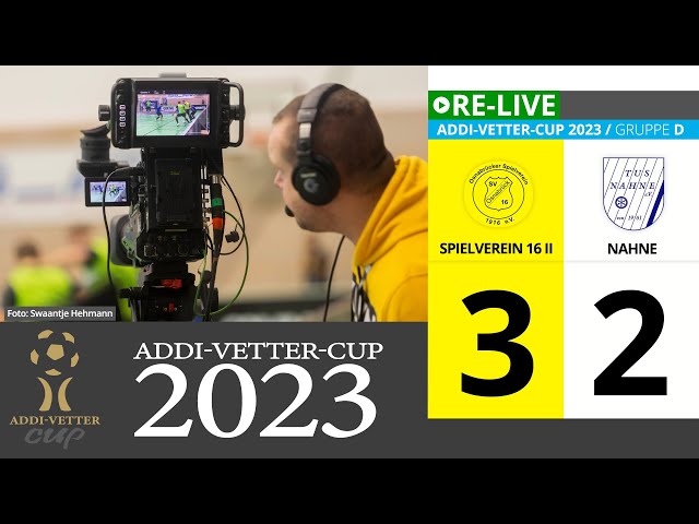 Addi-Vetter-Cup 2023: Gruppe D / Spielverein 16 II gegen TuS Nahne 3:2