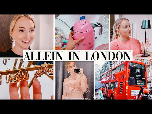 ALLEIN in LONDON & Amazon Favoriten! VLOG