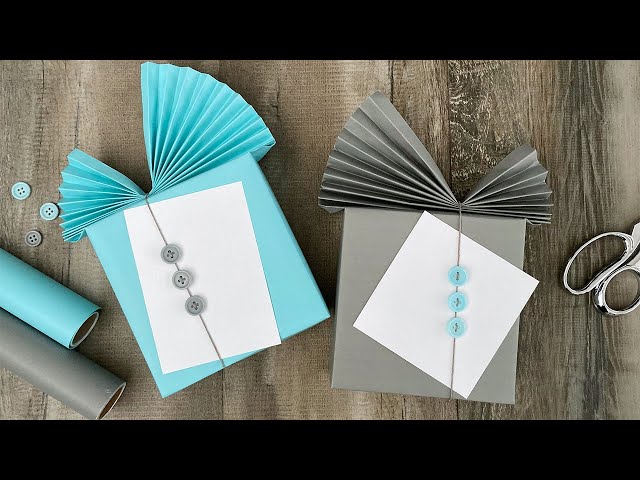 Fan Style Gift Wrapping | Gift Wrapping Ideas