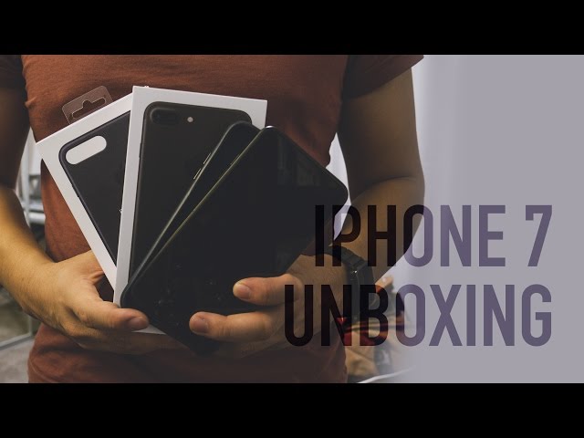 iPhone 7 Plus Unboxing