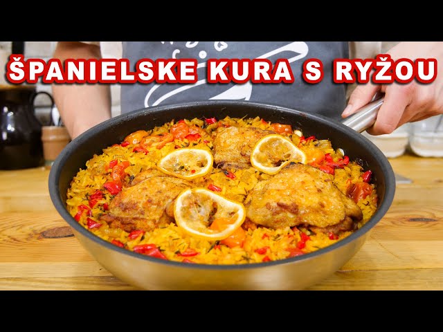 Španielske kura s ryžou (Arroz con Pollo) | Viktor Nagy | recepty