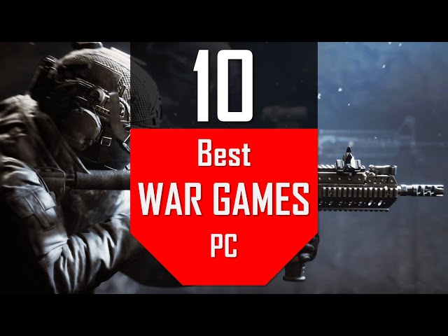 Best WAR Games 2021 | Top 10 best Military War games for PC