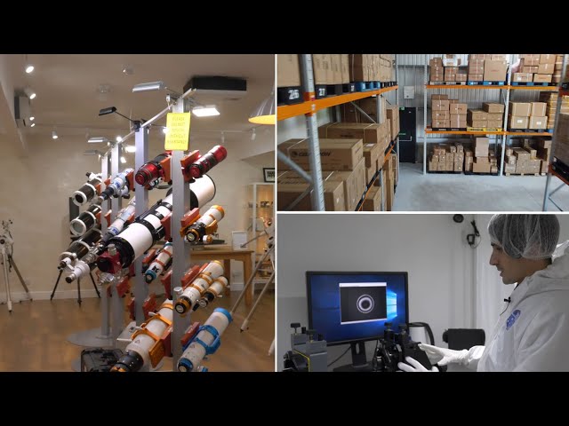 Rother Valley Optics Shop Tour - New Showroom, Unit and Clean Room