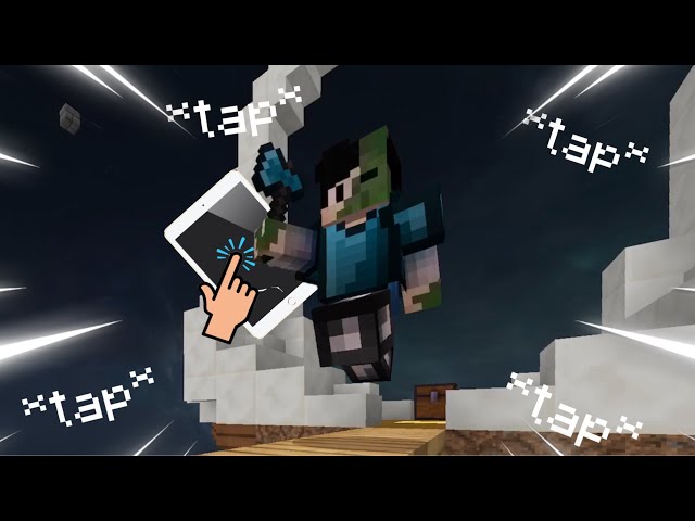 MCPE Skywars Handcam + Touch Sounds