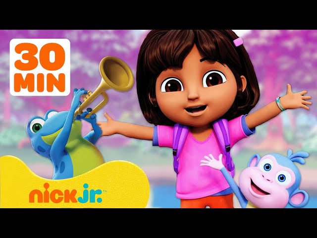 Dora | 30 minuten lang NIEUWE Dora-liedjes! | Nick Jr. Nederlands