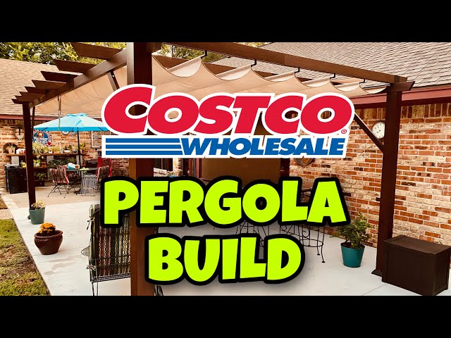 COSTCO Pergola Build