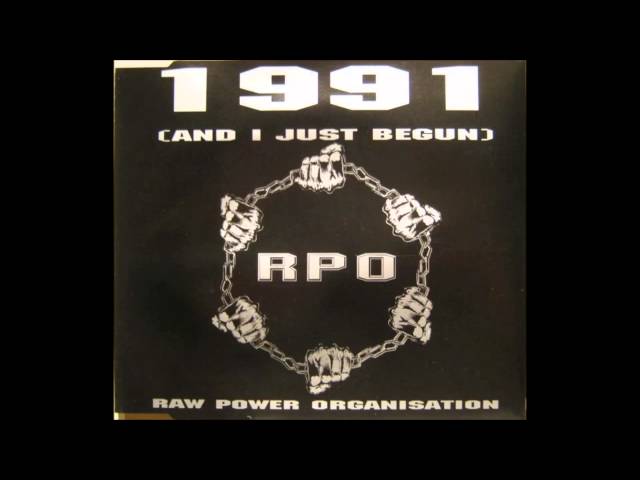 RAW POWER ORGANISATION - 1991 AND I JUST BEGUN (INSTRU-MENTAL MIX)