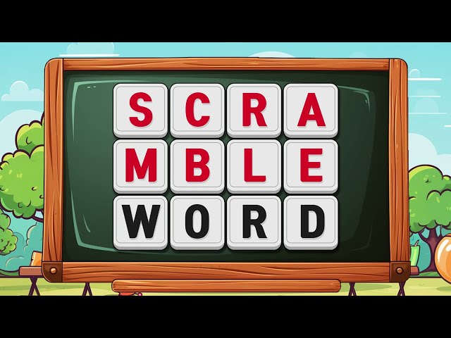 Scrambled Word Games🤪Guess the Word Game😏Can you guess all ?