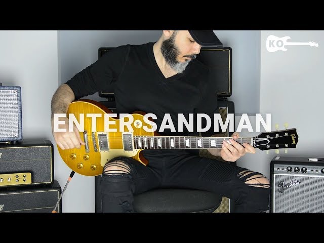 Metallica - Enter Sandman - Electric Guitar Cover by Kfir Ochaion