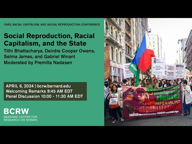 Social Reproduction, Racial Capitalism, and the State