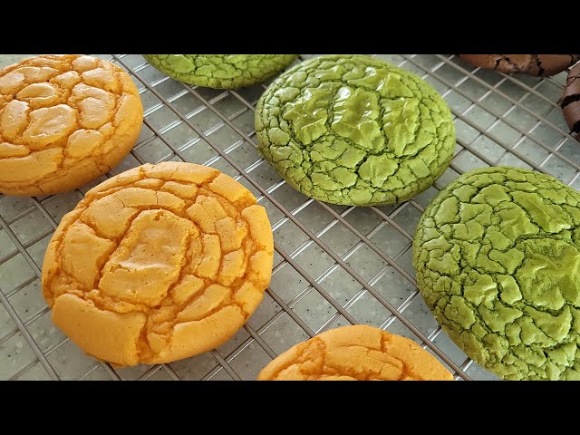 초코&녹차&치즈 브라우니쿠키 만들기/Chocolate & Green tea & Cheese brownie cookies recipe