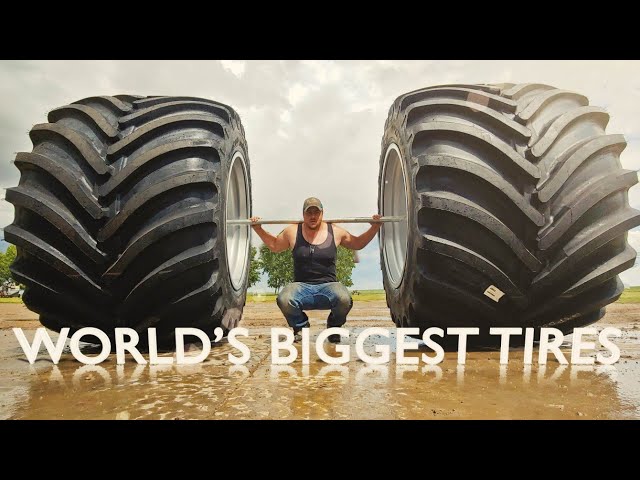 Worlds Biggest Farm Tire! What Are We Up To?