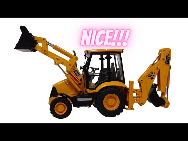 1:50 JCB Backhoe 3CX Tractor Loader TLB Diecast Construction Collection Review