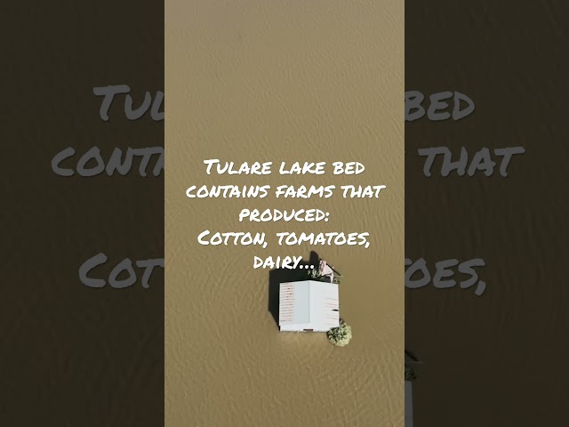 Tulare Lake Transformation from Space 🛰️