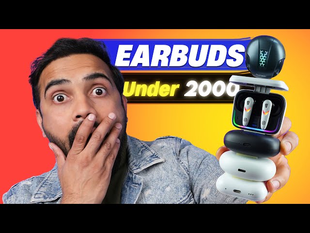 Top 5 Earbuds Under 2000 || Best 5 TWS Under 2k In 2024