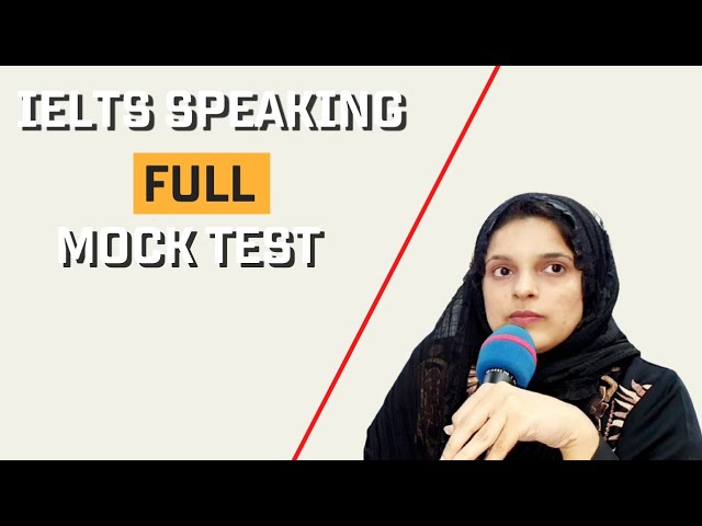 IELTS Speaking Full Mock Test | conversation english speaking everyday |british english conversation