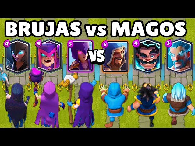 WITCHES VS WIZARDS | WHICH IS BETTER? | 3vs3 | NEW MOTHER WITCH | CLASH ROYALE