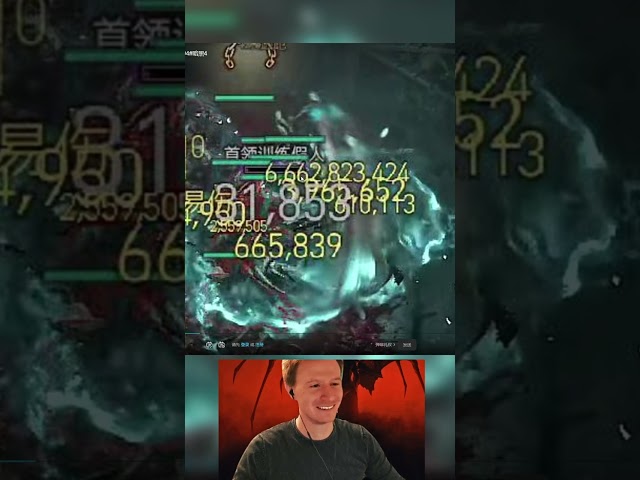 Necro Golem random 6 Billion hits... PTR Diablo 4