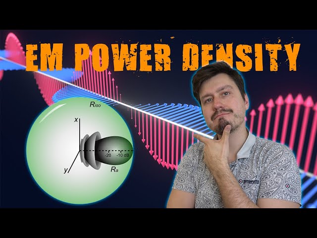How to Calculate Antenna Power Density (Poynting vector)