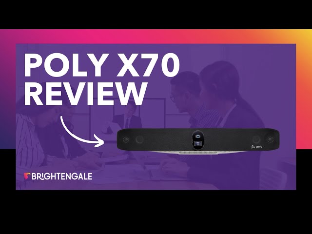 Ideal Video Conferencing System for Online Meetings – Poly Studio X70: Overview & Tests