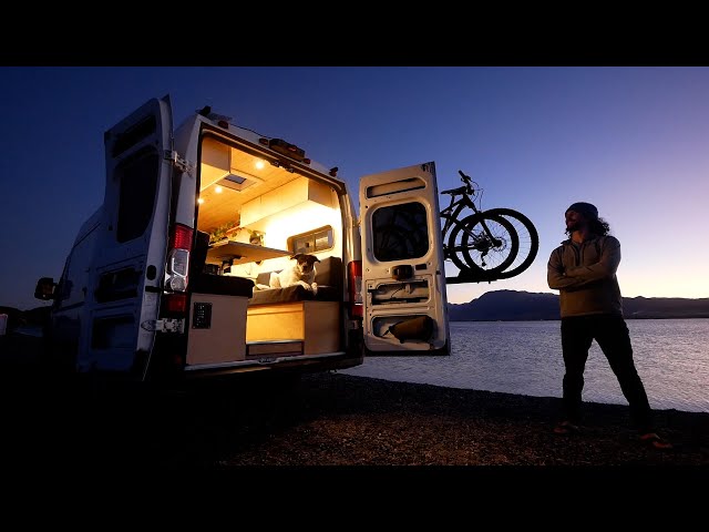 Couple Builds Their DREAM VAN... While Living on the Road.