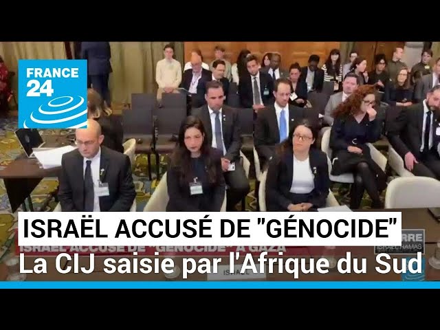 Israël accusé de "génocide" à Gaza : la Cour internationale de justice saisie par l'Afrique du Sud