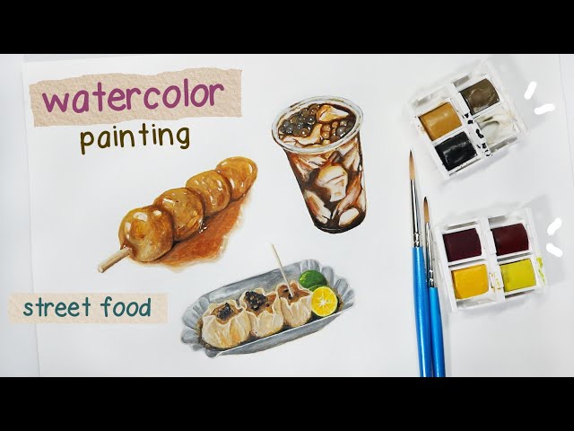 Paint With Me: Street Food