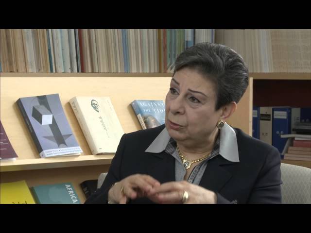 Hanan Ashrawi on Oslo, Academia, and Women in Politics (Part 1)