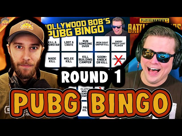 PUBG BINGO Round 1 Highlights: chocoTaco is Confusion ft. HollywoodBob - A choco Challenge