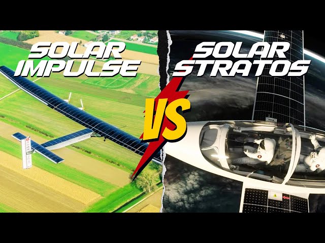 Solar Impulse vs Solar Stratos ¦ What's the difference?