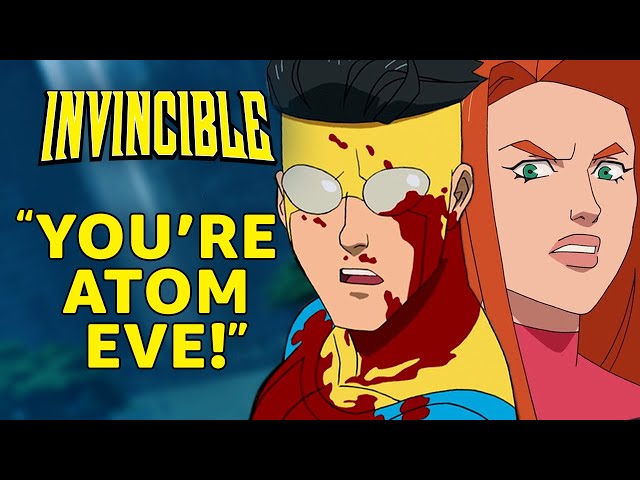 Mark and Eve Meet For The First Time While Fighting The Flaxans | Invincible