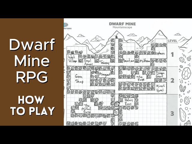 How To Play Dwarf Mine RPG in Under 10 Minutes