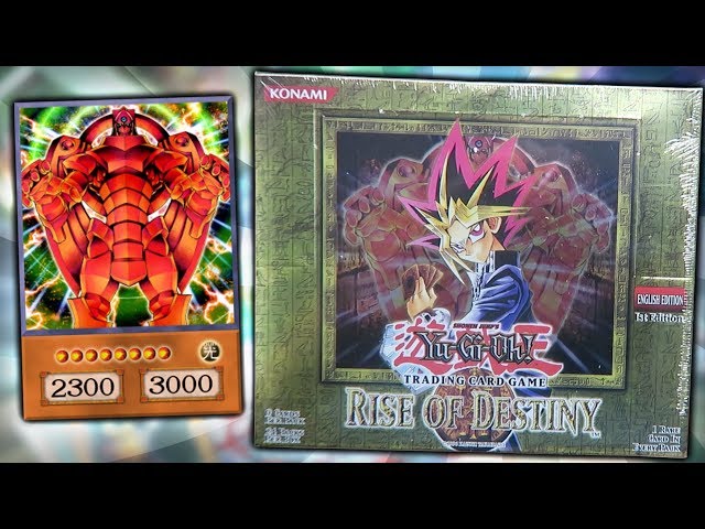 YuGiOh 2004 RISE OF DESTINY 1st Edition BOOSTER BOX OPENING! Hunt For The Creator!
