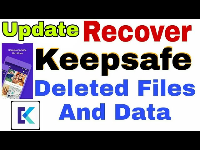 #Keepsafe Deleted Data Recovery | Keepsafe Pro Free Download | How to Recover Deleted Files (Update)
