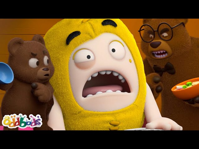 Goldilocks 🐻🐻 | Bubbles and the Three Bears  | NEW! | Best Oddbods Full Episodes | Funny Cartoons