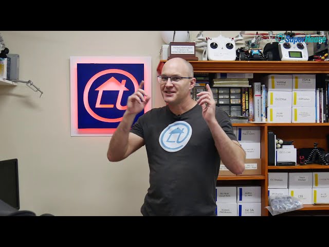Vlog #70: Making an illuminated SuperHouse logo