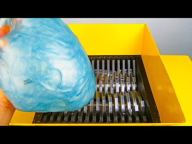 Shredding Liquid Slimey Ball! Satisfying ASMR Video!